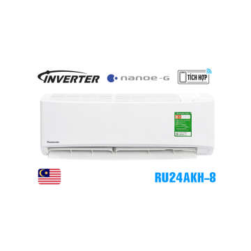 Điều hòa Panasonic 1 chiều 24.000BTU inverter RU24AKH-8