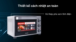Lò nướng Sharp EO-A323RCSV-ST 32 lít Lò nướng Sharp EO-A323RCSV-ST 32 lít