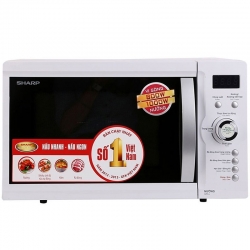 Lò vi sóng điện tử 23L Sharp R-G371VN-W có nướng Lò vi sóng điện tử 23L Sharp R-G371VN-W có nướng
