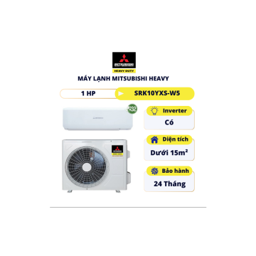 Máy lạnh Mitsubishi Heavy Inverter 1HP SRK10YXS-W5