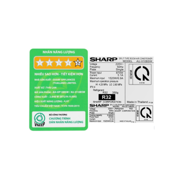 Máy lạnh Sharp Inverter 1 HP AH-XP10BSW
