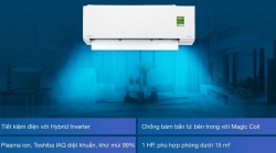 Máy lạnh Toshiba Inverter 1 HP RAS-H10E2KCVG-V Máy lạnh Toshiba Inverter 1 HP RAS-H10E2KCVG-V