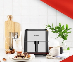 Nồi chiên không dầu 5L Sharp KF-AF50EV-ST Nồi chiên không dầu 5L Sharp KF-AF50EV-ST