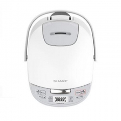 NỒI CƠM ĐIỆN TỬ 1.8L SHARP KS-COM192EV-GY NỒI CƠM ĐIỆN TỬ 1.8L SHARP KS-COM192EV-GY