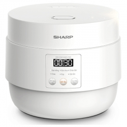 NỒI CƠM ĐIỆN TỬ 1L SHARP KS-COM100DV-WH NỒI CƠM ĐIỆN TỬ 1L SHARP KS-COM100DV-WH