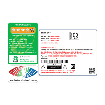 Smart Tivi QLED Samsung 4K 85 inch QA85Q60D 