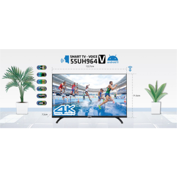 SMART VOICE TIVI 4K - ULTRA HD DARLING 55 INCH 55UH964V