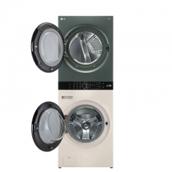 THÁP MÁY GIẶT CAO CẤP LG WASHTOWER 21KG + SẤY 16KG WT2116SHEG