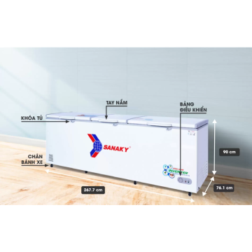 Tủ đông Inverter Sanaky VH-1399HY4K 1300 lít