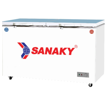 TỦ ĐÔNG MÁT SANAKY 200 LÍT VH2599W2K ĐỒNG (R600A) (KÍNH CƯỜNG LỰC)