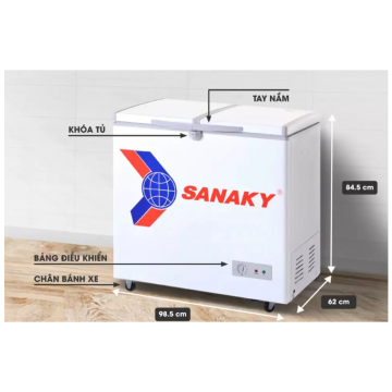 Tủ đông Sanaky TD.VH255A2 250 lít