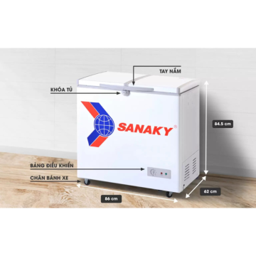 Tủ đông Sanaky VH-225A2 175 lít
