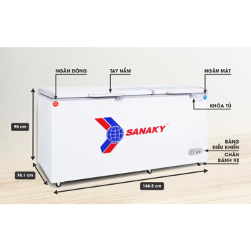 Tủ đông Sanaky VH-668W2 660 lít