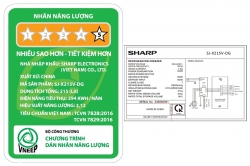 Tủ lạnh Sharp Inverter 197 lít SJ-X215V-DG
