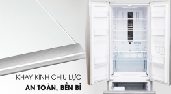 ủ lạnh Hitachi Inverter 382 lít R-WB475PGV2 GS