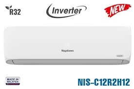 Điều hòa Nagakawa Inverter NIS-C12R2H12 12000Btu/h + TẶNG NGAY Máy Nước Nóng Trực Tiếp Electrolux EWE351AX-SW - 3500W