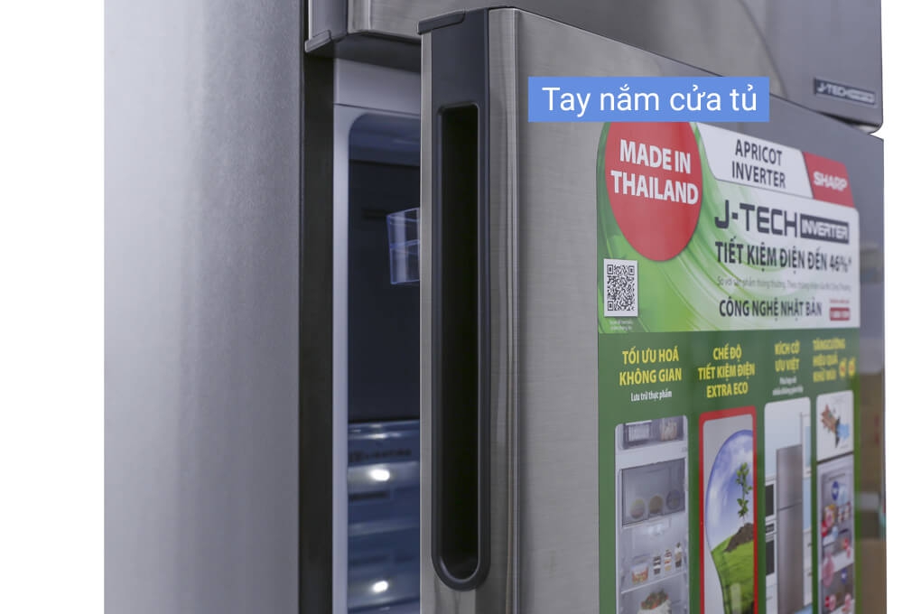 Tủ lạnh Sharp Inverter 240 lít SJ-X251E-SL
