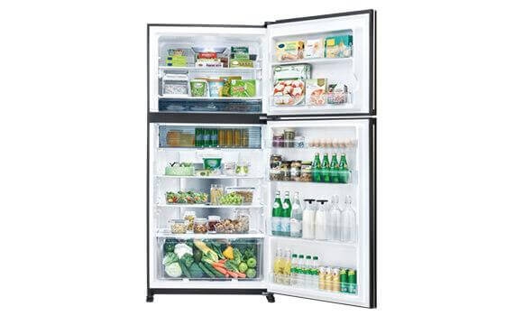 Tủ lạnh Sharp Inverter 614 Lít SJ-XP620PG-SL